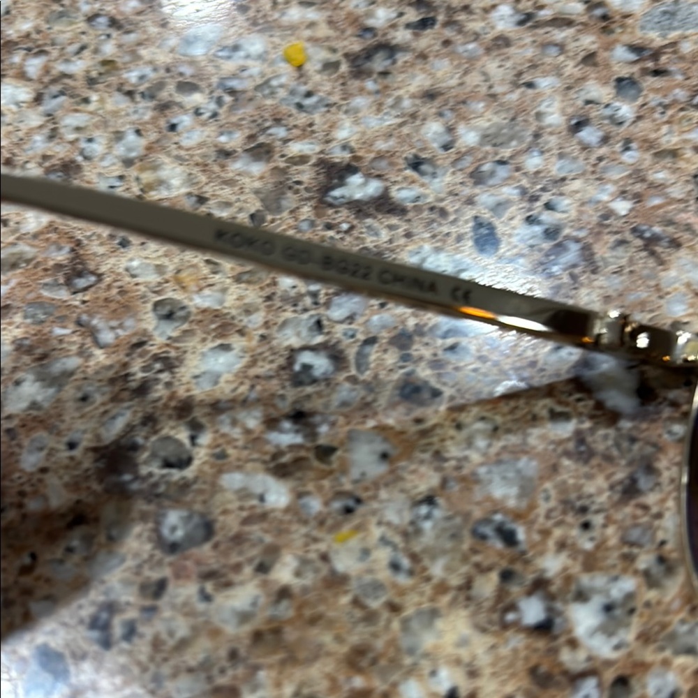 Diff Gold Aviator Sunglasses View 5